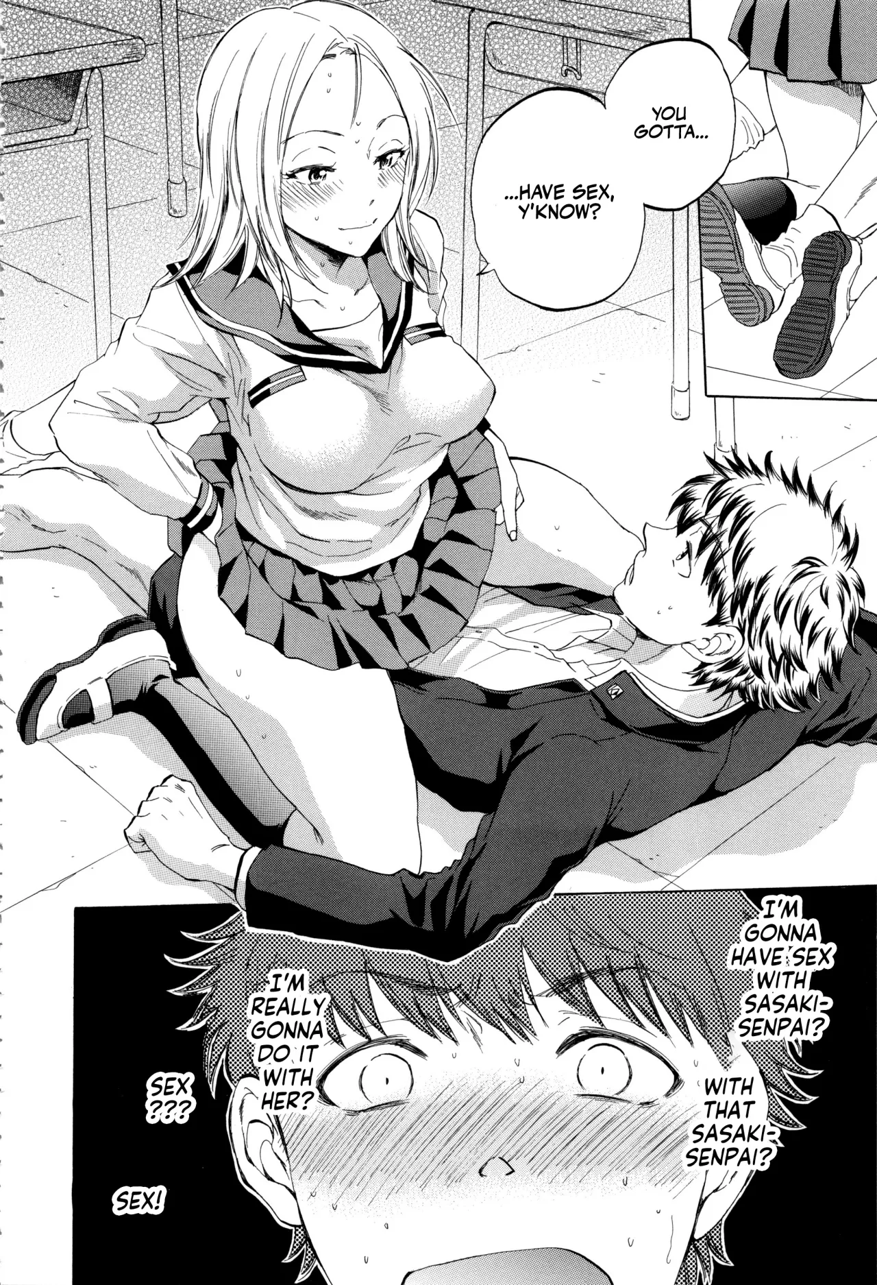 Kanojo ga Miteru Boku no Sex 25