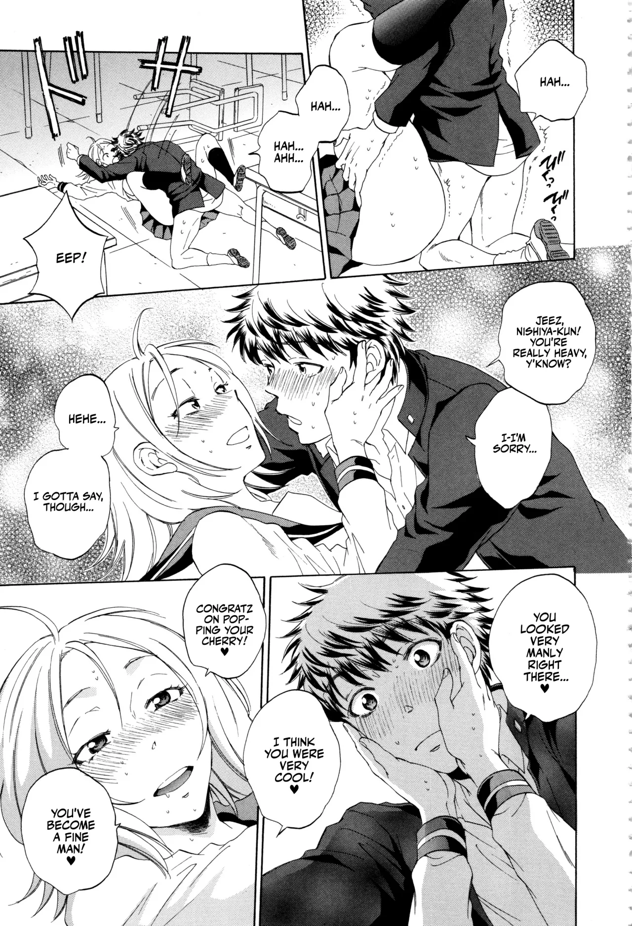 Kanojo ga Miteru Boku no Sex 40