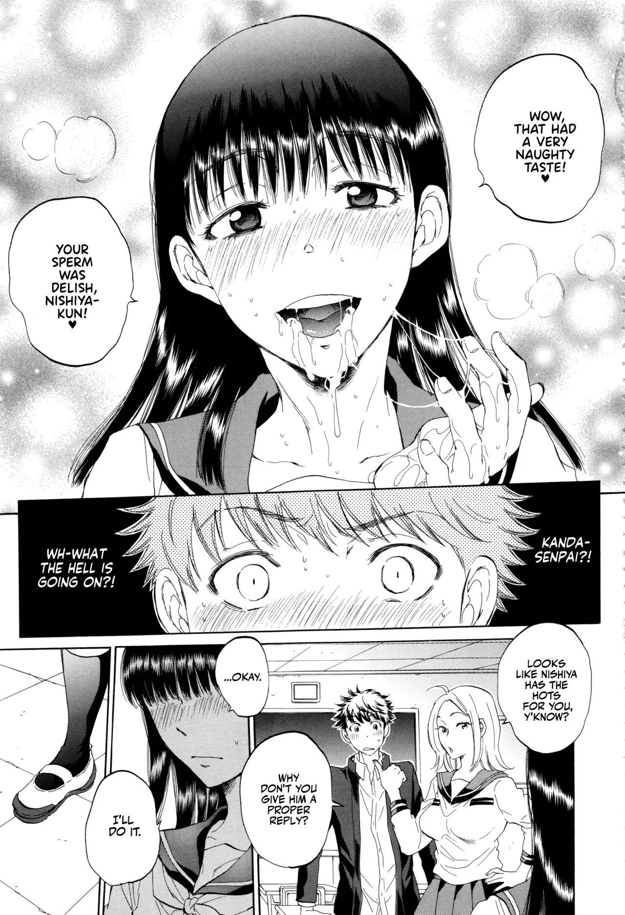 Kanojo ga Miteru Boku no Sex 46