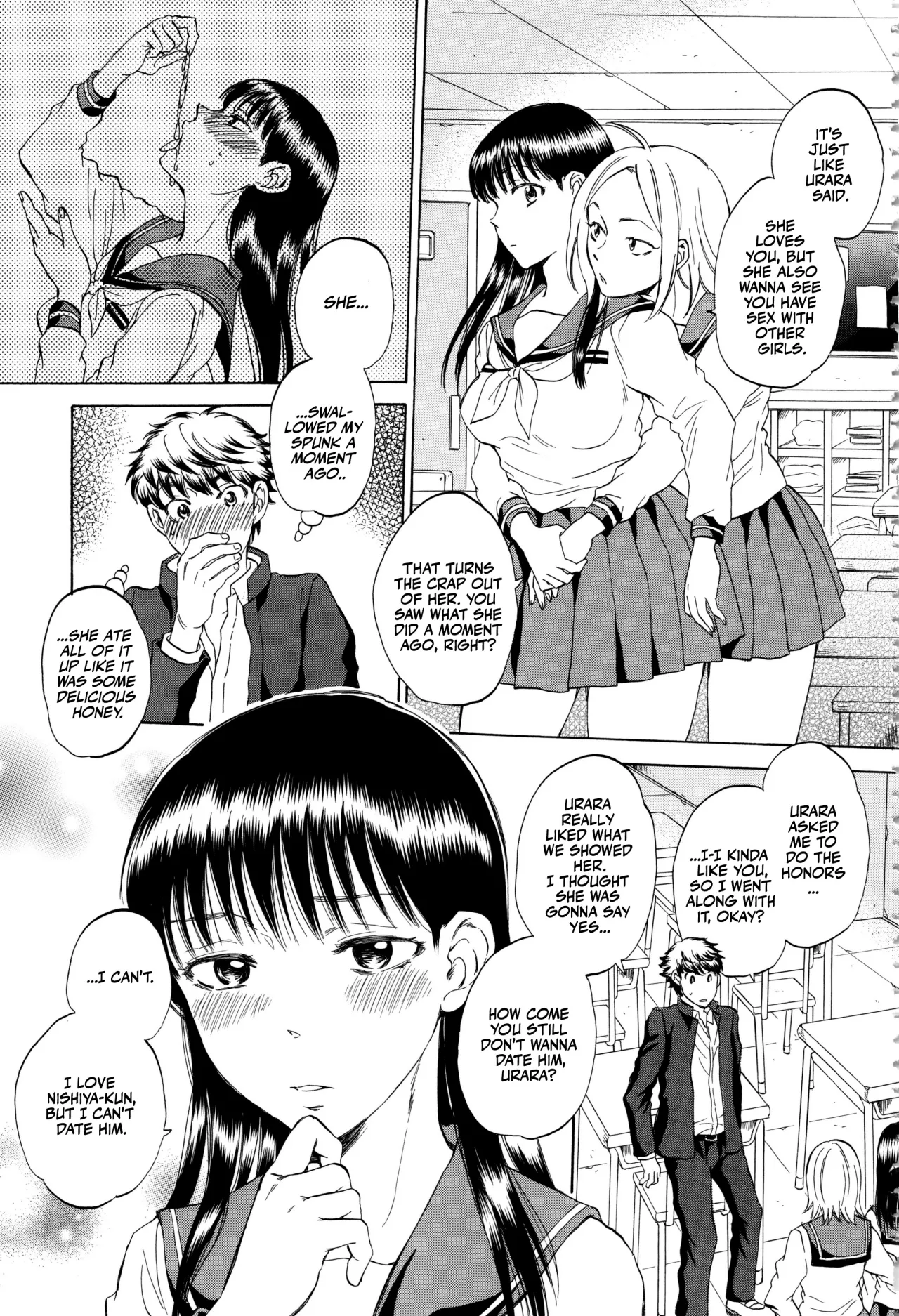 Kanojo ga Miteru Boku no Sex 54