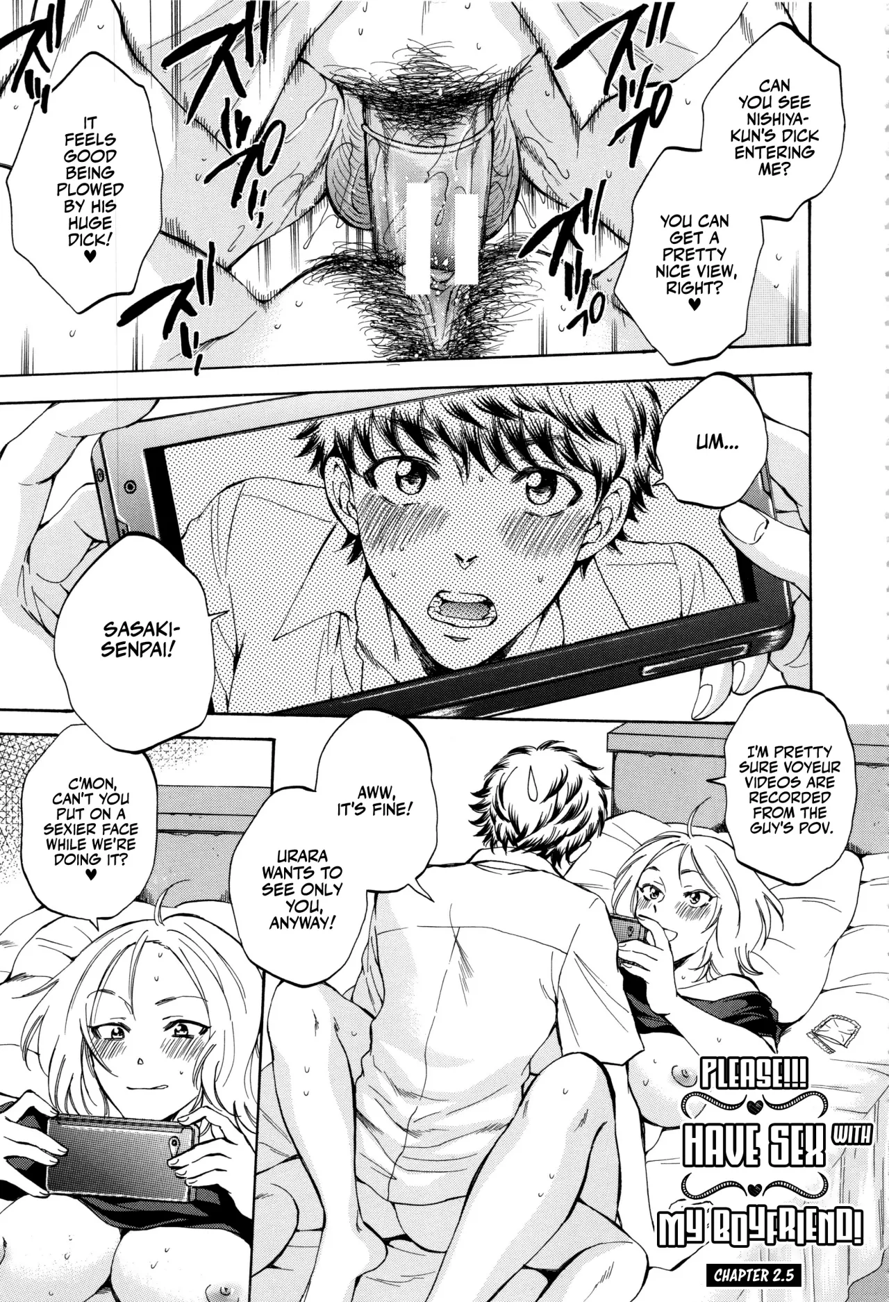 Kanojo ga Miteru Boku no Sex 90