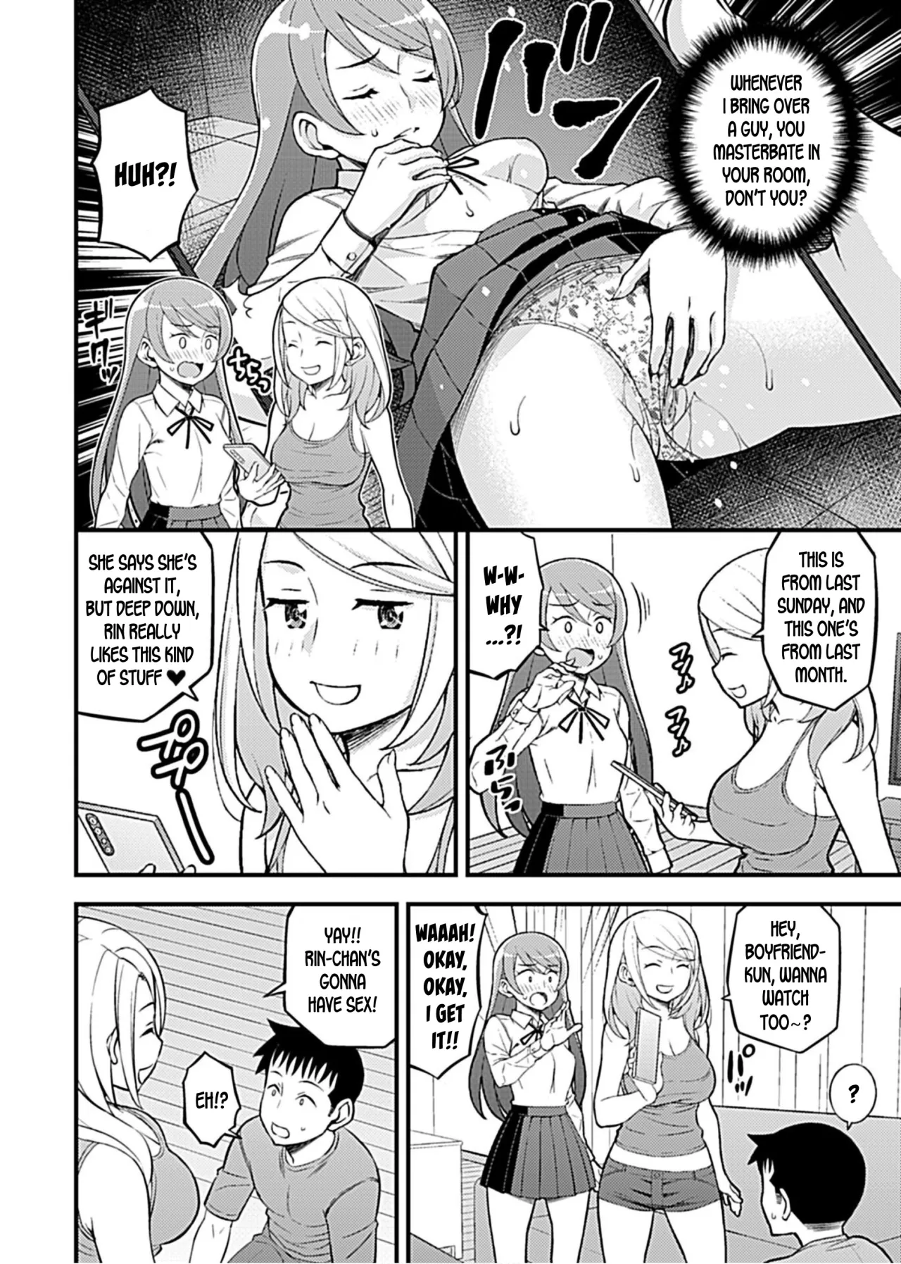 Kanojo no Gal na Onee-san ni Sasowareta node Shimashita. Ch. 6 5