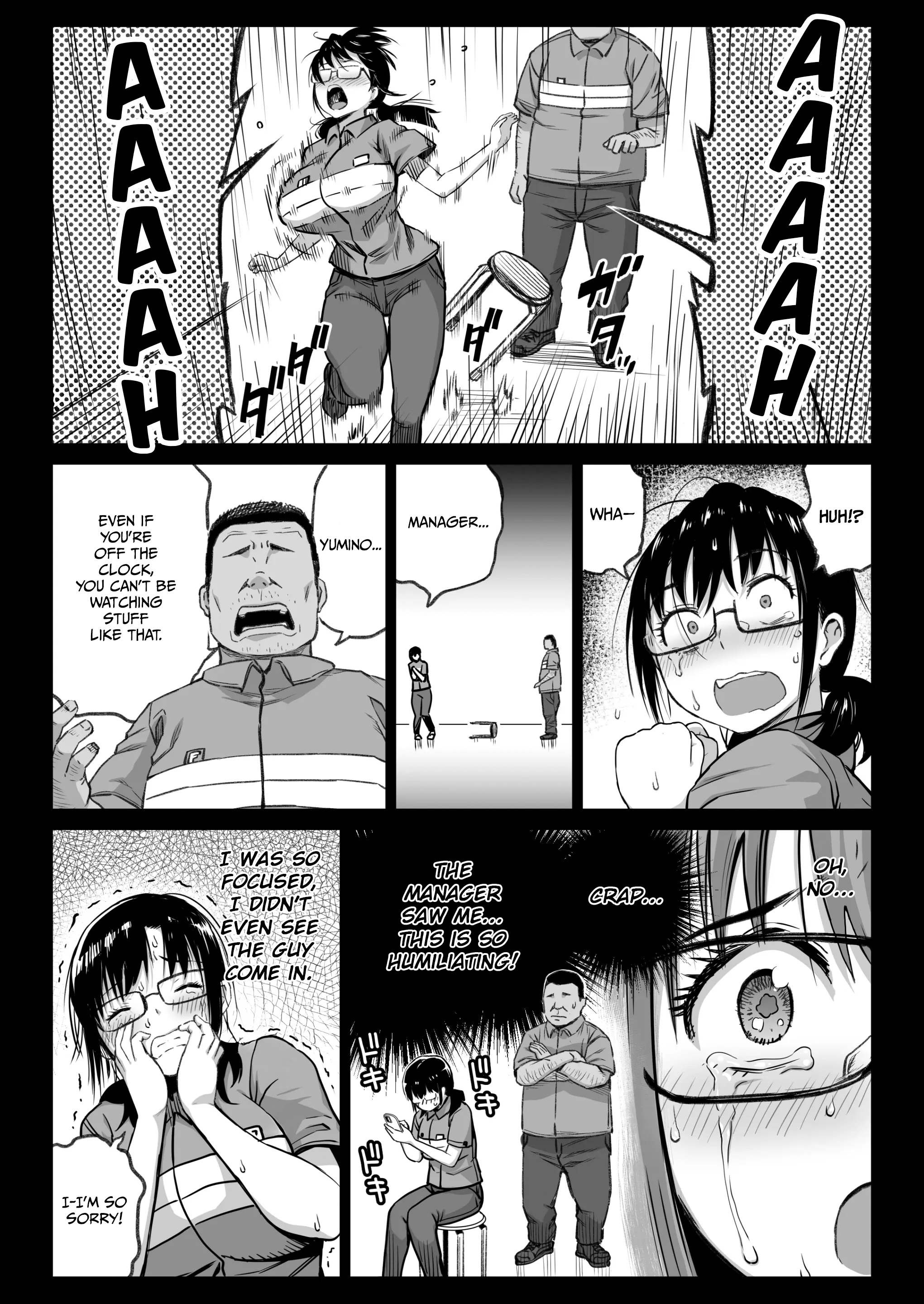 Kareshi Mochi Gakusei Beit Yumino-chan wa Kyou mo Tenchou ni Nerawareru 15