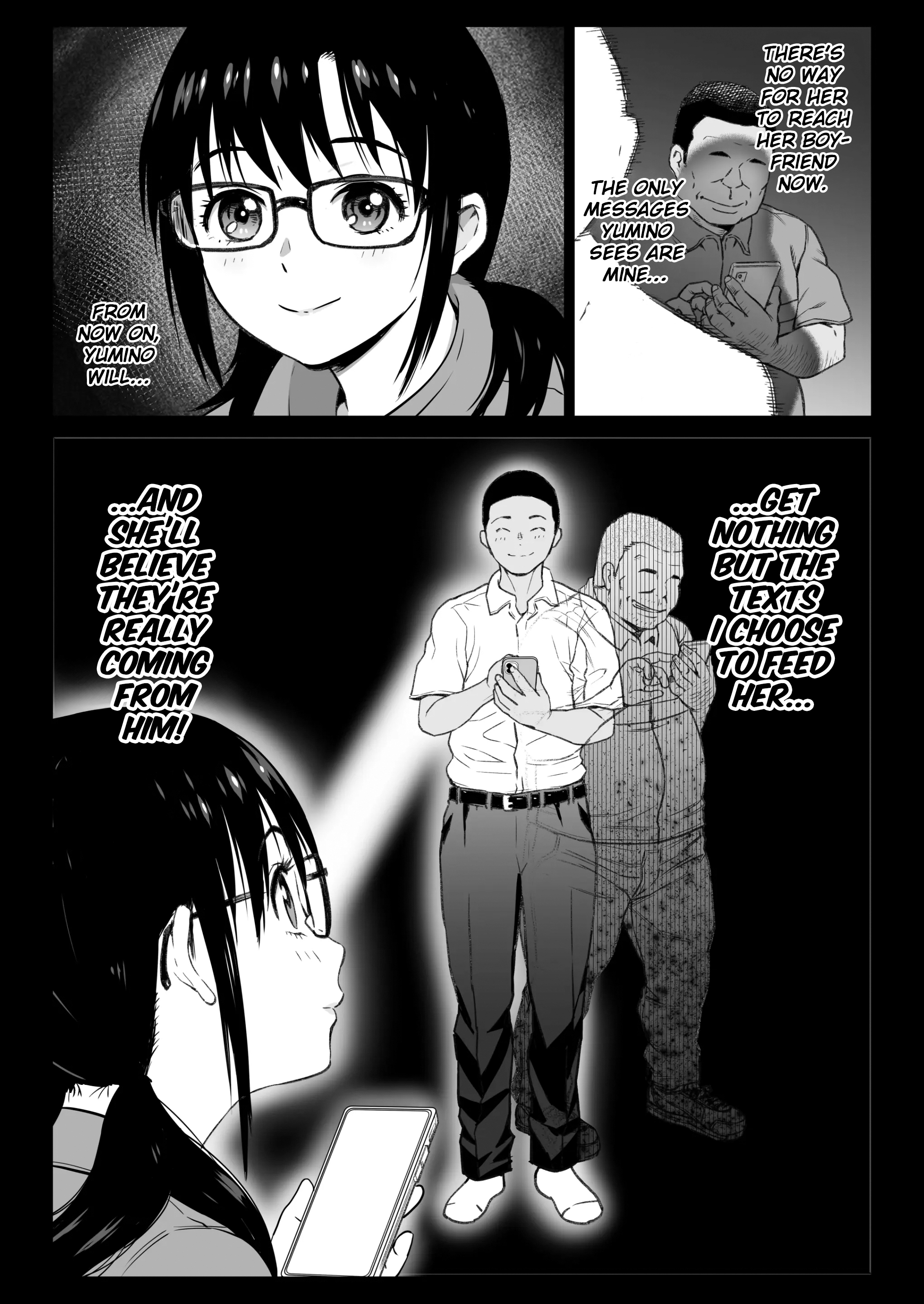 Kareshi Mochi Gakusei Beit Yumino-chan wa Kyou mo Tenchou ni Nerawareru 8