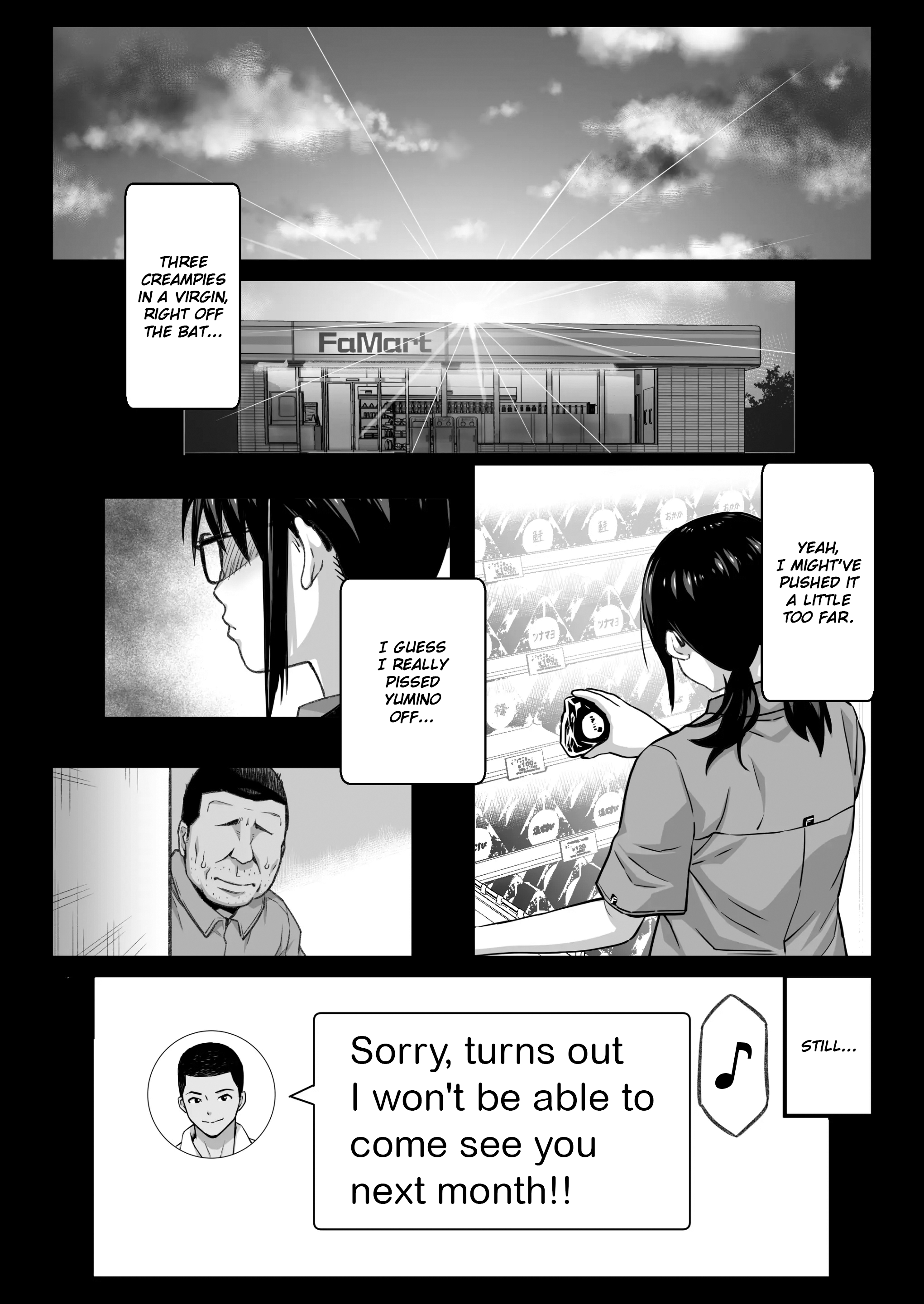 Kareshi Mochi Gakusei Beit Yumino-chan wa Kyou mo Tenchou ni Nerawareru 73