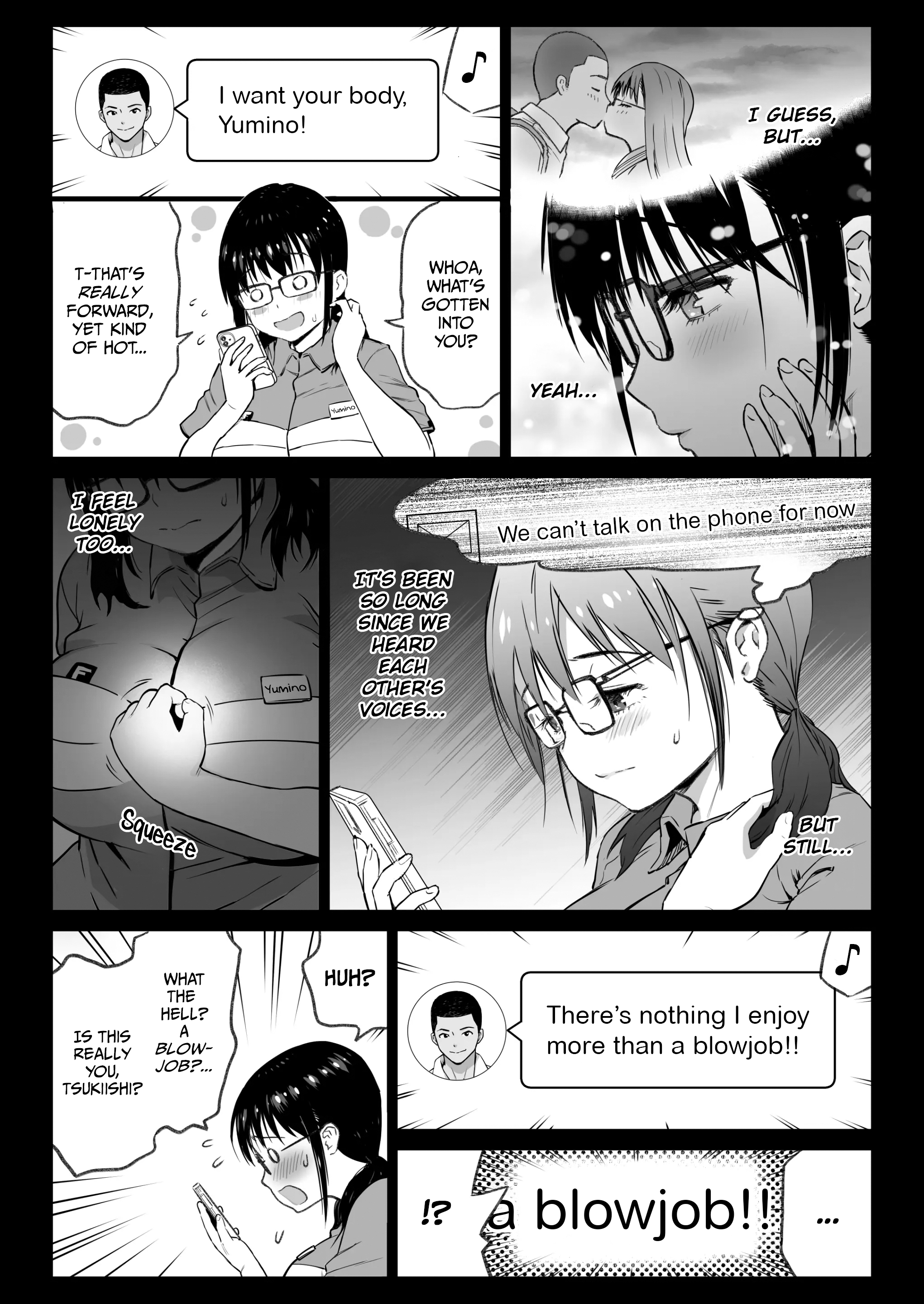 Kareshi Mochi Gakusei Beit Yumino-chan wa Kyou mo Tenchou ni Nerawareru 10