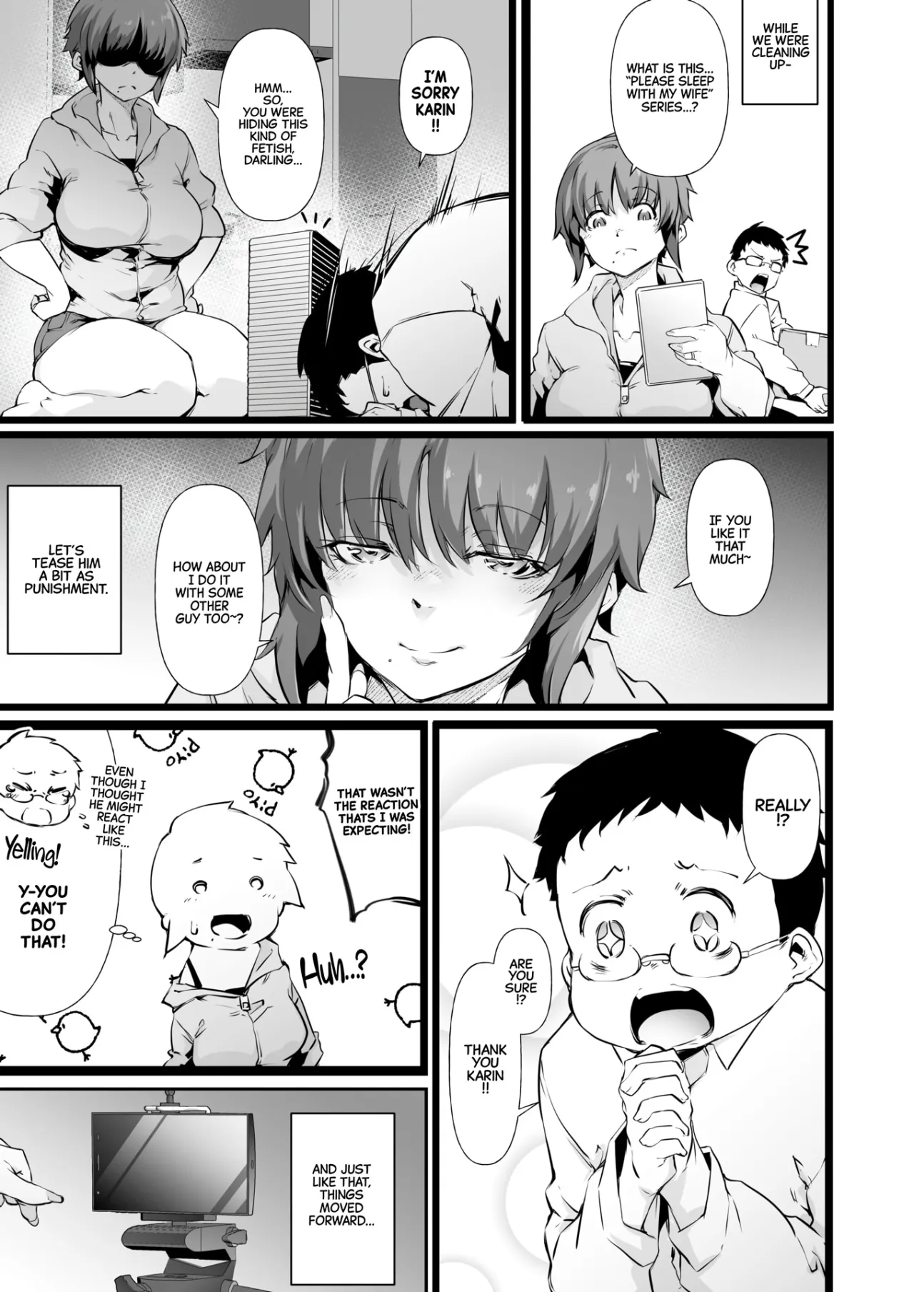 Karin-san no Himitsu no Kao to Ikenai Douga 3