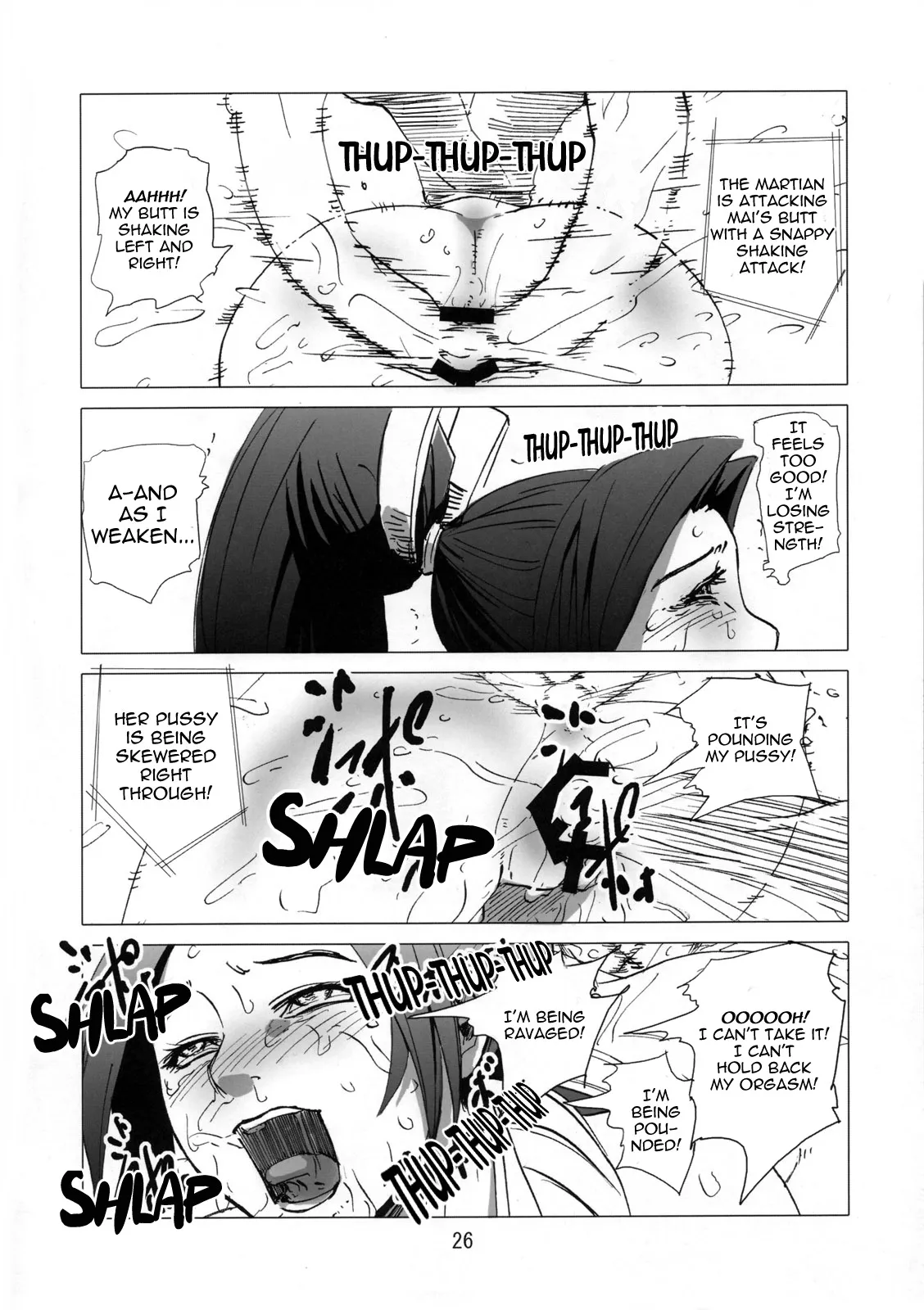 Kaseijin Tai Onna Ninja - Mars People vs Mai Shiranui 26