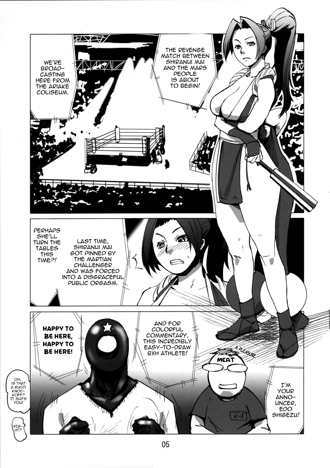 Kaseijin Tai Onna Ninja - Mars People vs Mai Shiranui 5