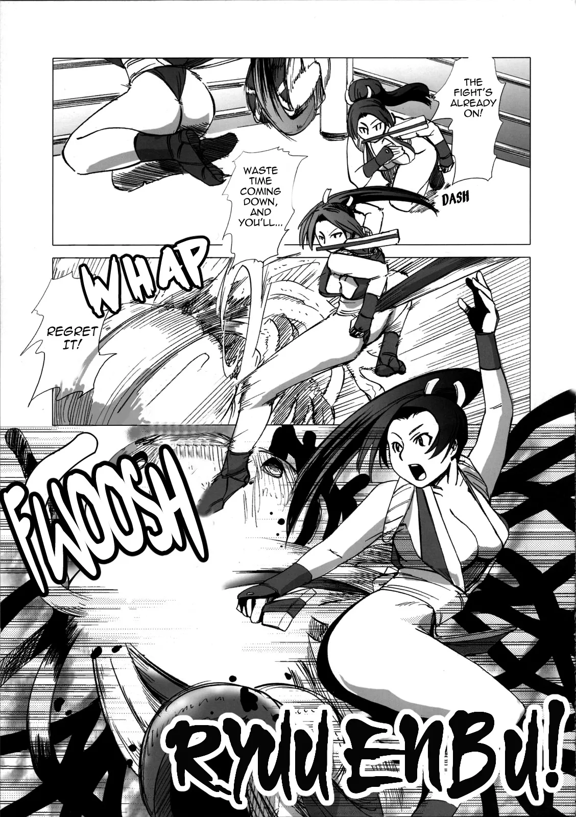 Kaseijin Tai Onna Ninja - Mars People vs Mai Shiranui 7
