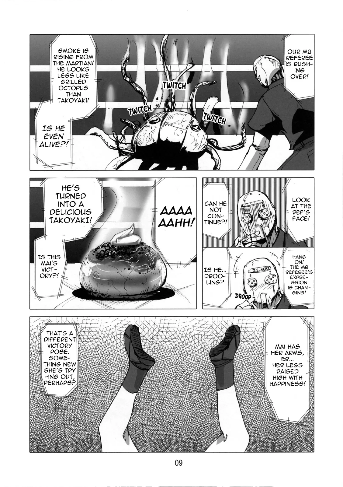 Kaseijin Tai Onna Ninja - Mars People vs Mai Shiranui 9