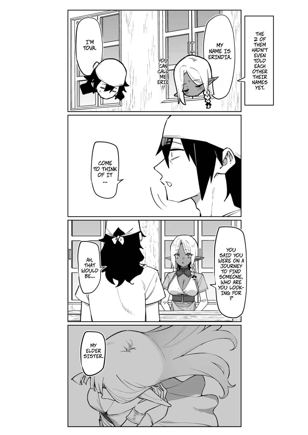 Kasshoku Elf o Tasuketara Ongaeshi Sareta Hanashi 1.5 1