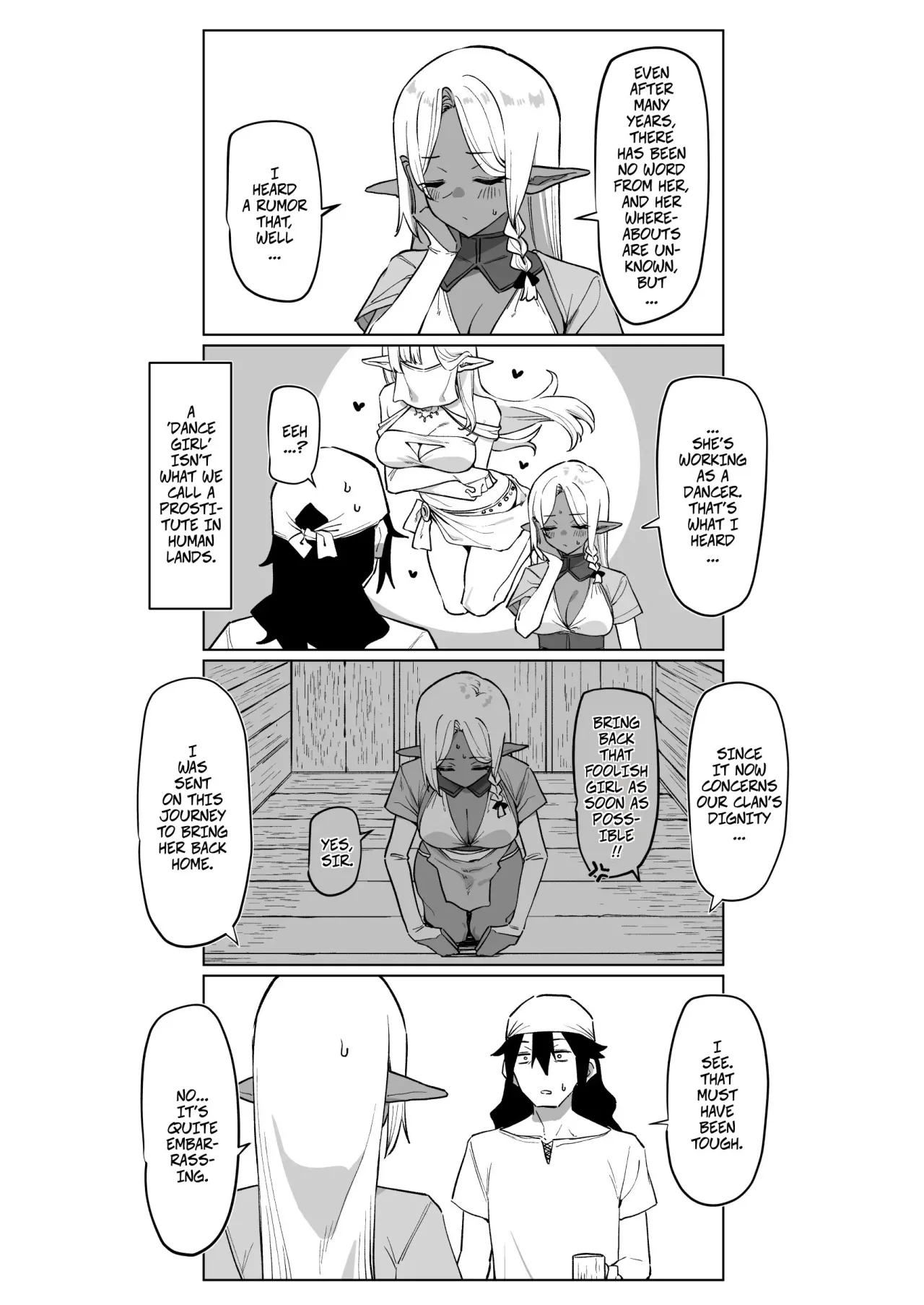Kasshoku Elf o Tasuketara Ongaeshi Sareta Hanashi 1.5 3