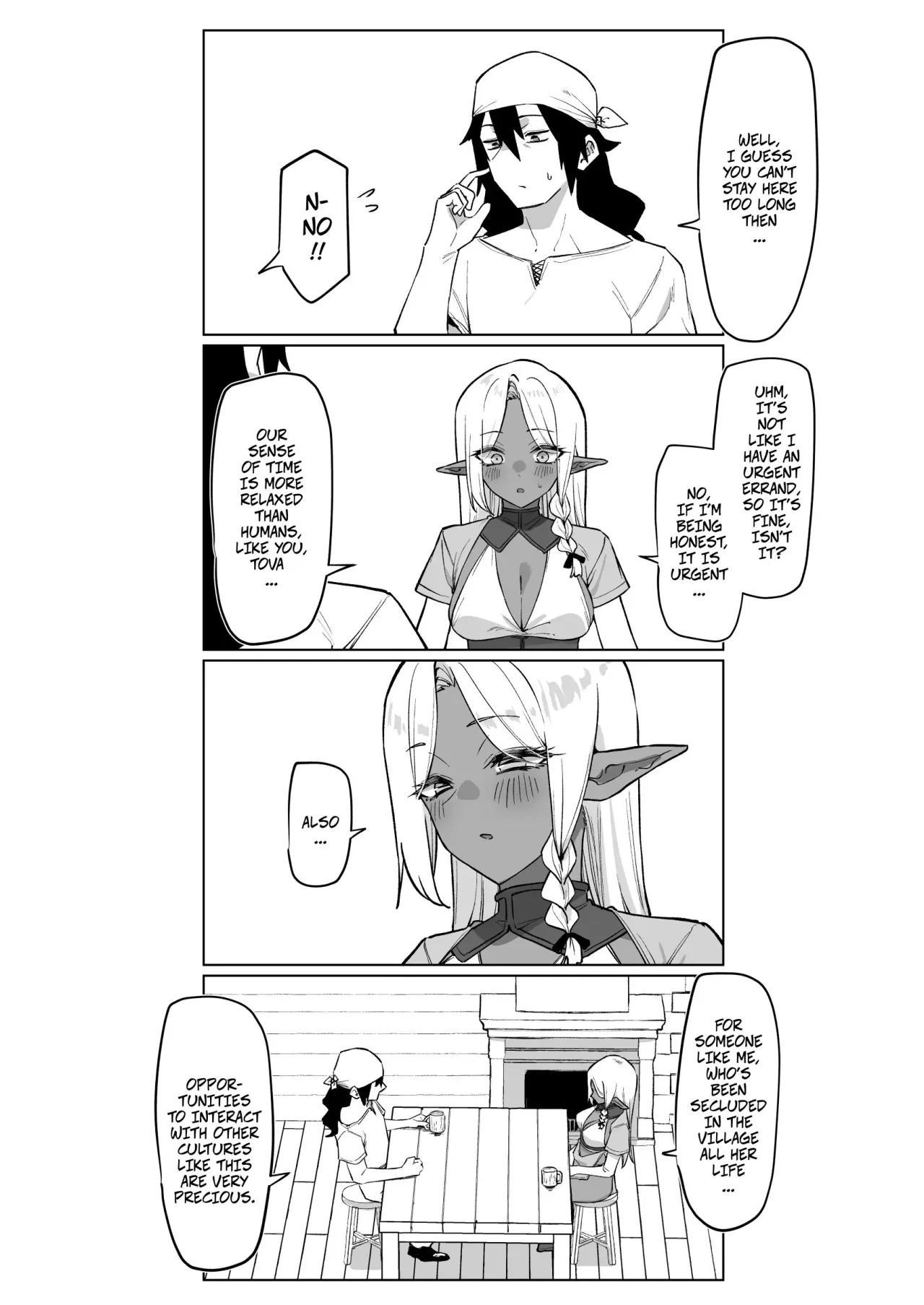 Kasshoku Elf o Tasuketara Ongaeshi Sareta Hanashi 1.5 4
