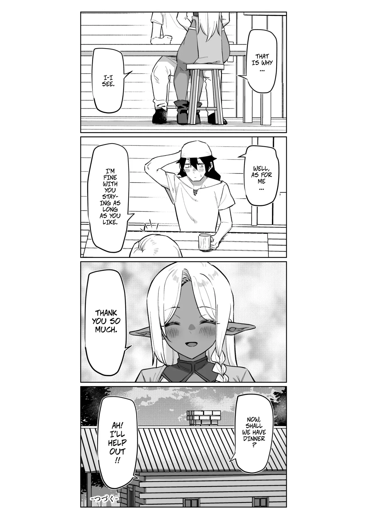 Kasshoku Elf o Tasuketara Ongaeshi Sareta Hanashi 1.5 5