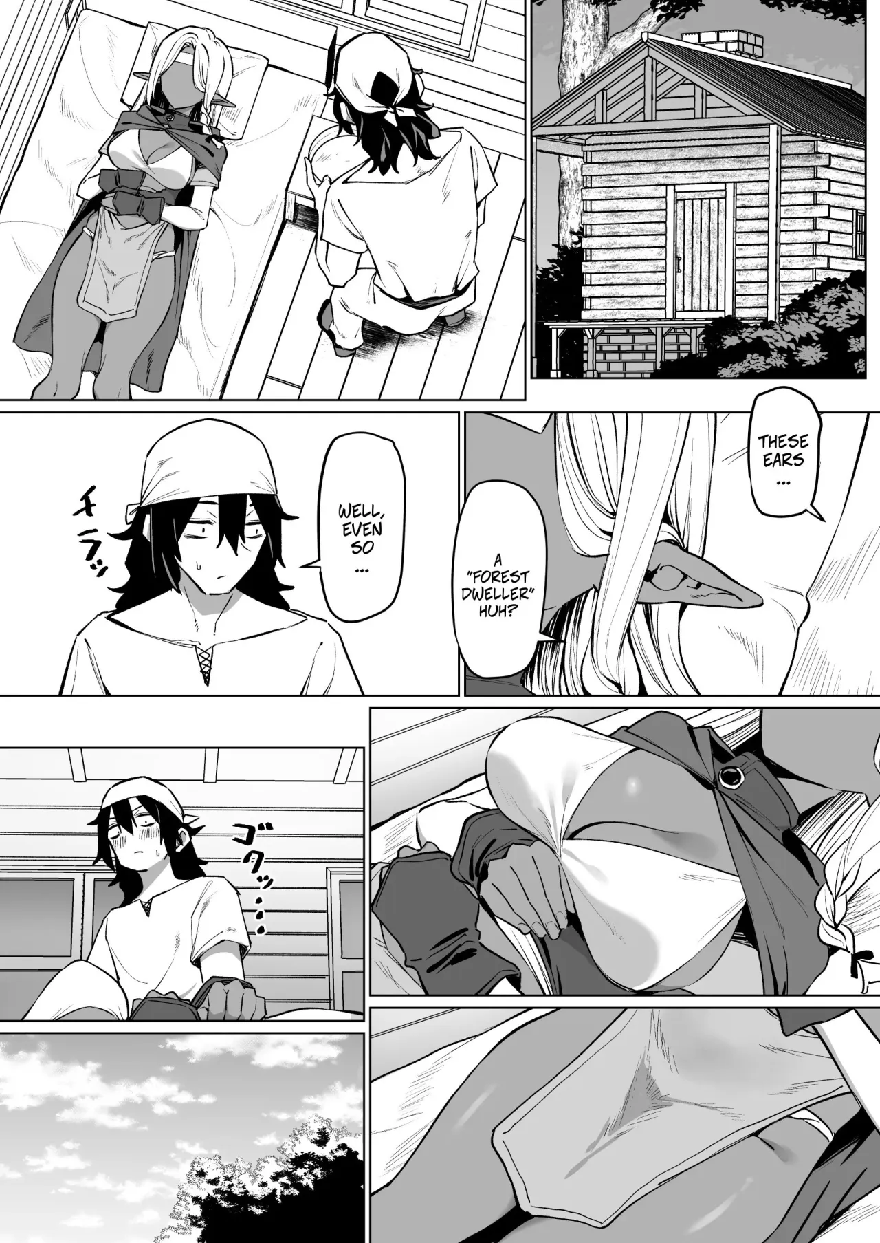 Kasshoku Elf o Tasuketara Ongaeshi Sareta Hanashi 3