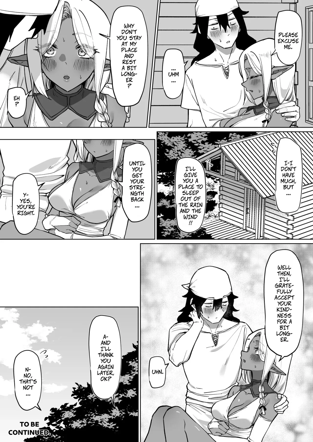 Kasshoku Elf o Tasuketara Ongaeshi Sareta Hanashi 23