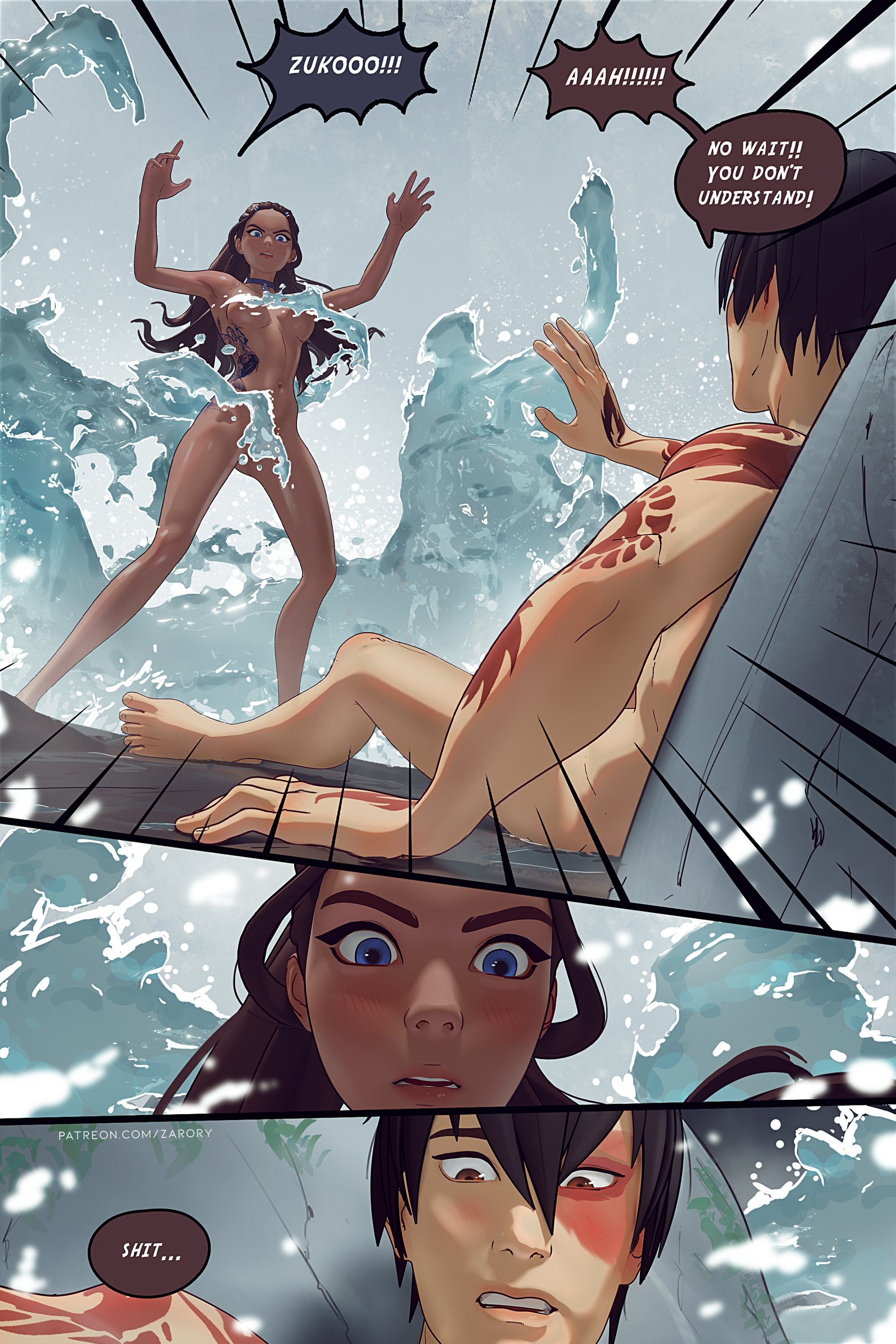 Katara x Zuko Comic 5
