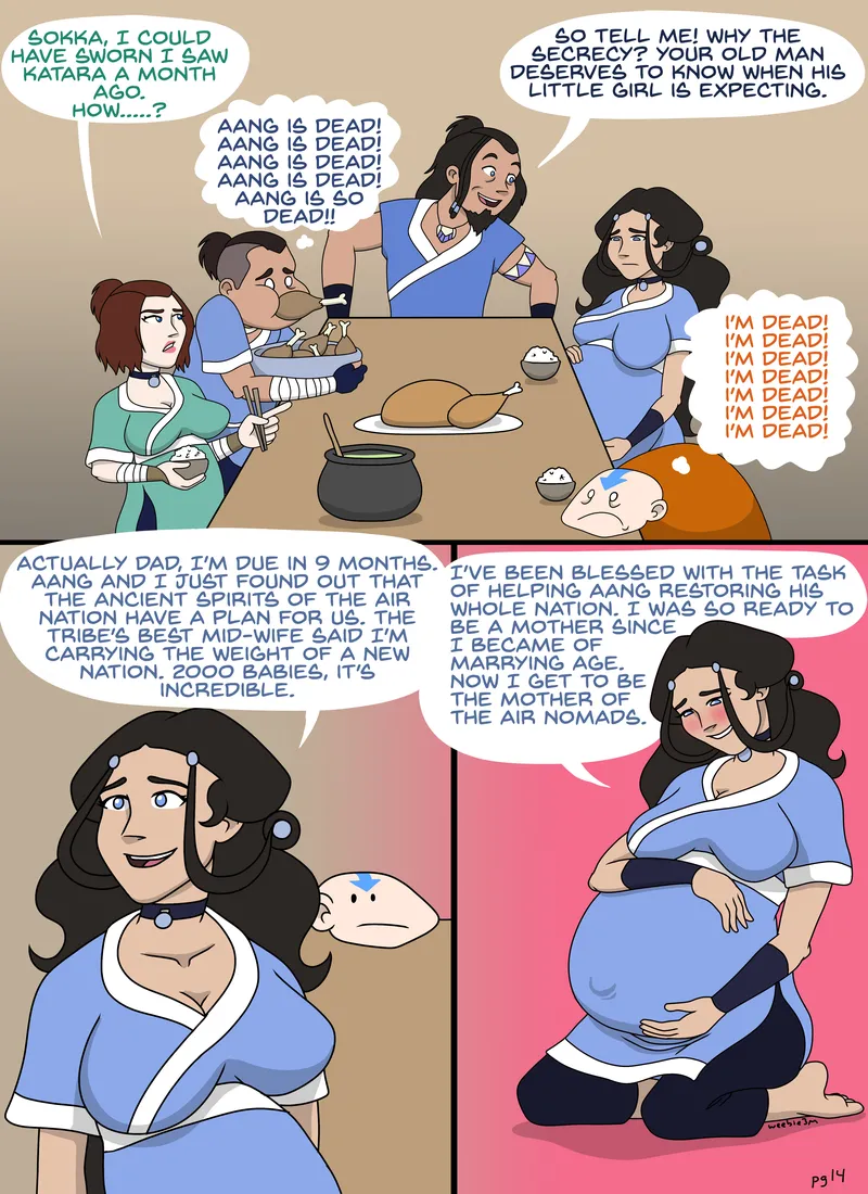 Katara's Pregnancy – Remastered 15