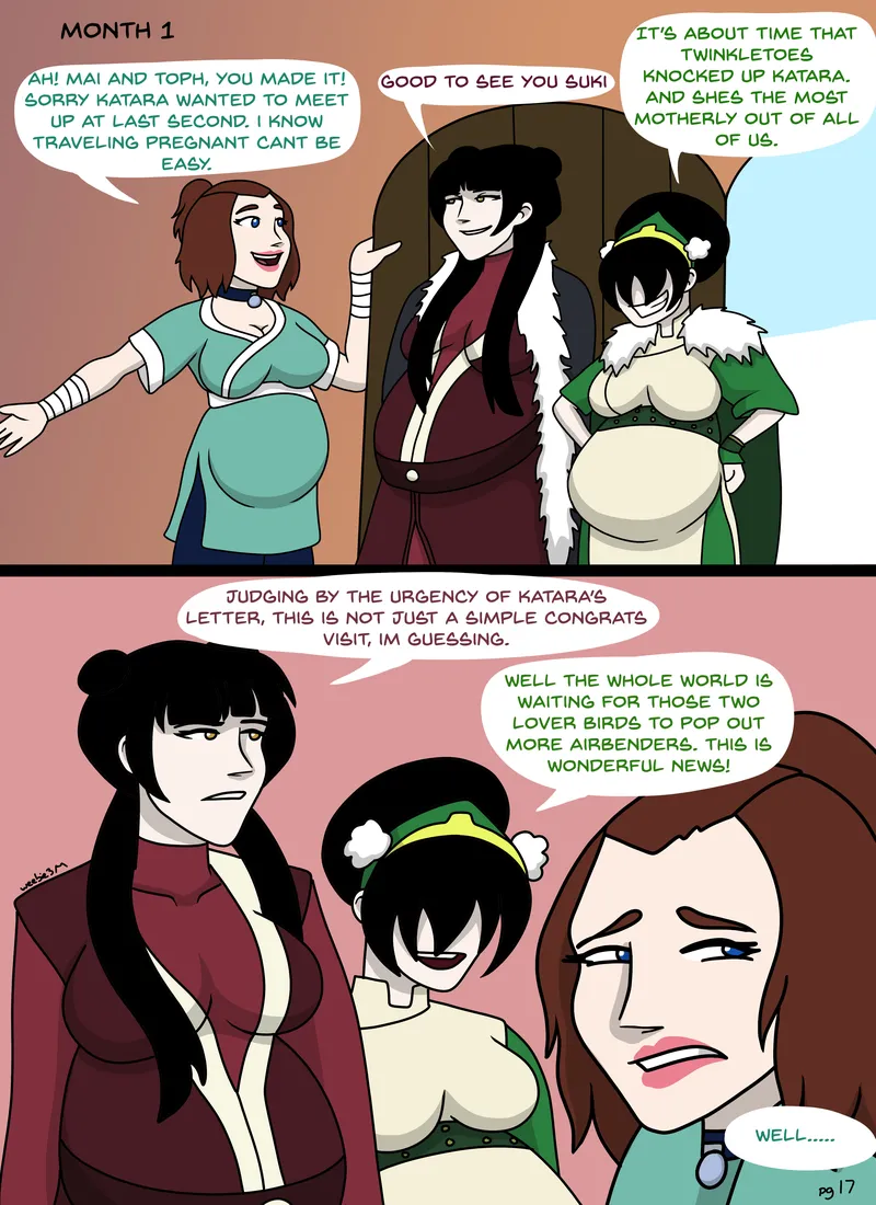 Katara's Pregnancy – Remastered 18