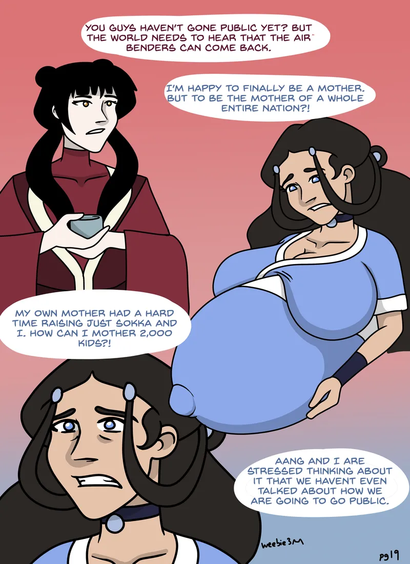 Katara's Pregnancy – Remastered 20