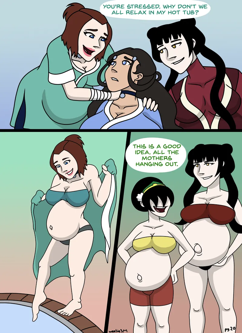 Katara's Pregnancy – Remastered 21