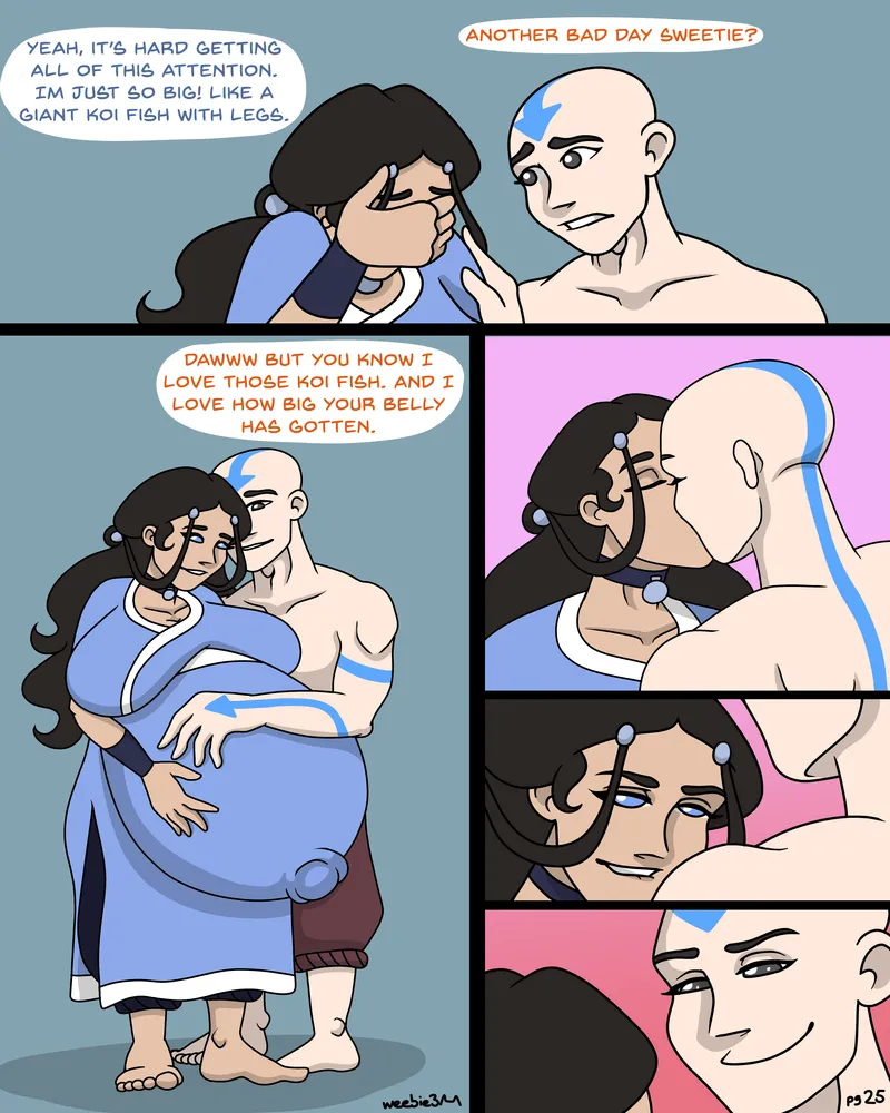 Katara's Pregnancy – Remastered 26