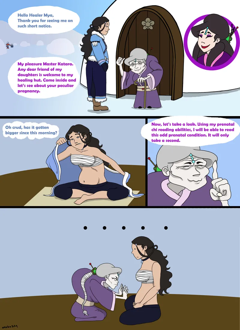 Katara's Pregnancy – Remastered 4