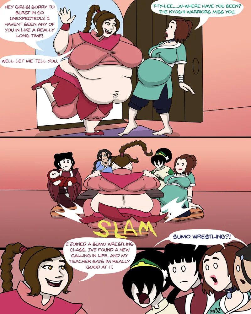 Katara's Pregnancy – Remastered 33