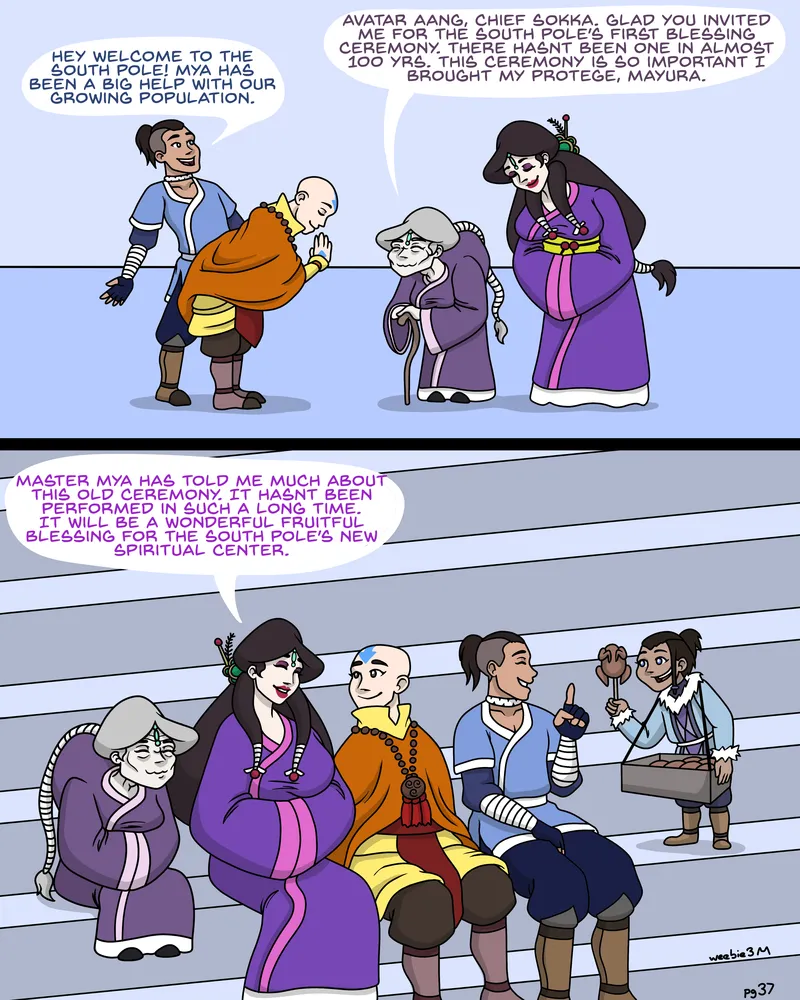 Katara's Pregnancy – Remastered 38