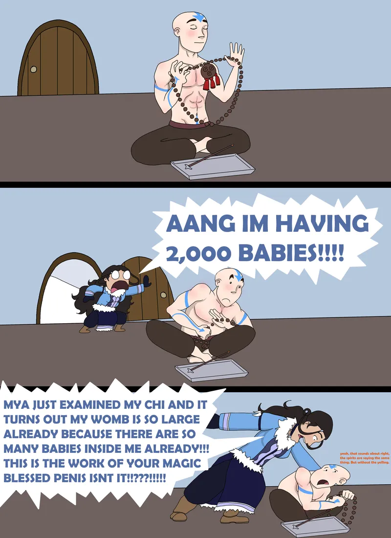 Katara's Pregnancy – Remastered 5