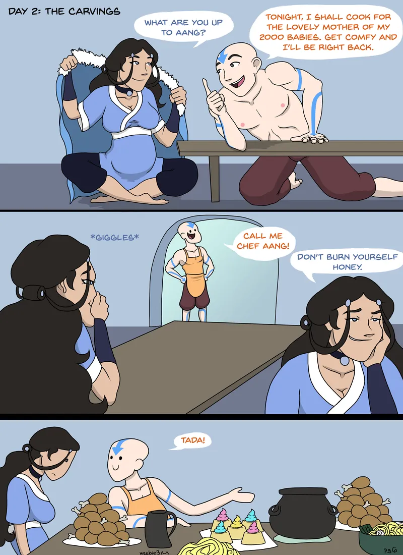 Katara's Pregnancy – Remastered 7