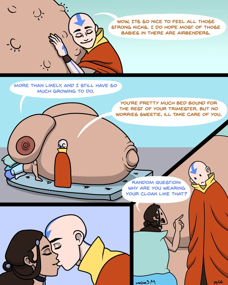 Katara's Pregnancy – Remastered 67