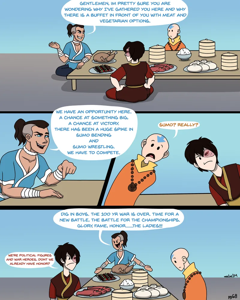 Katara's Pregnancy – Remastered 69