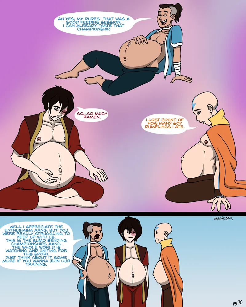 Katara's Pregnancy – Remastered 71
