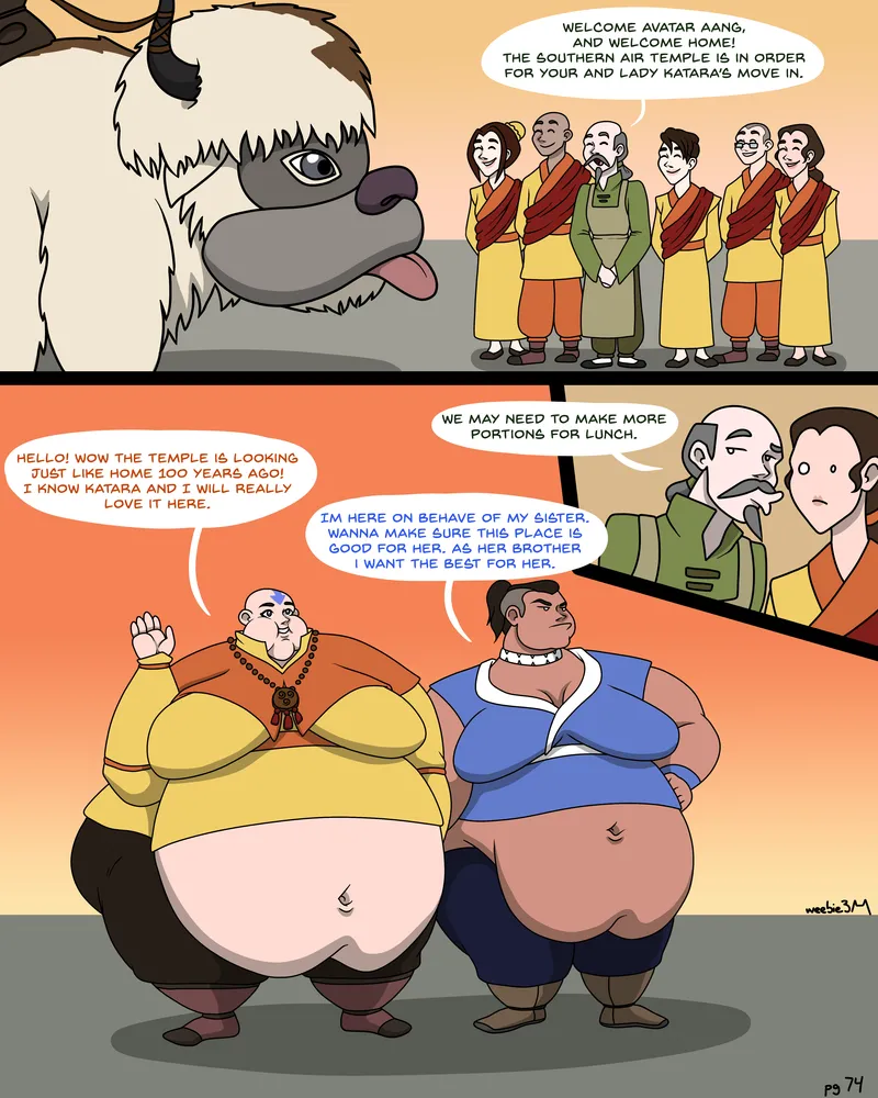 Katara's Pregnancy – Remastered 75