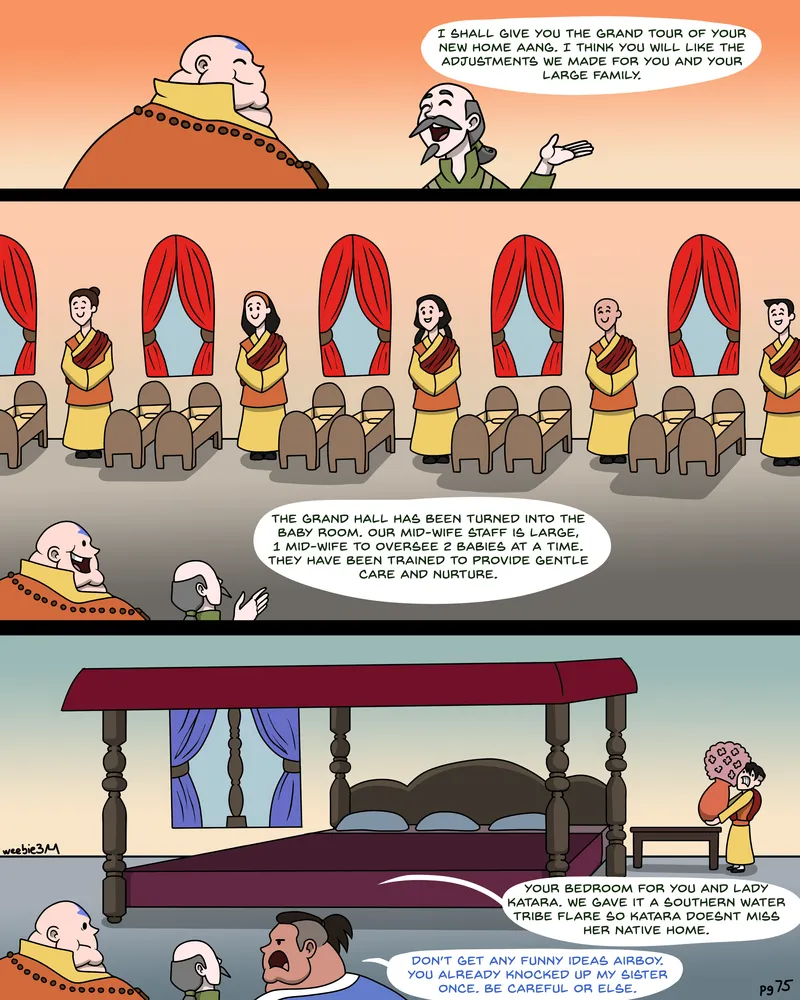 Katara's Pregnancy – Remastered 76