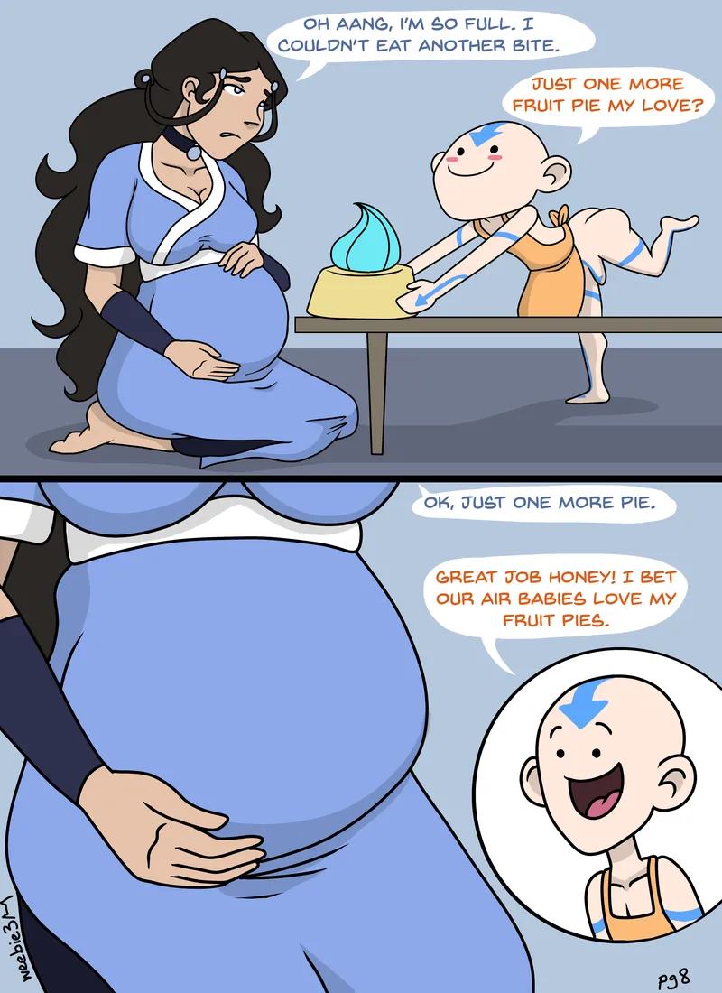 Katara's Pregnancy – Remastered 9