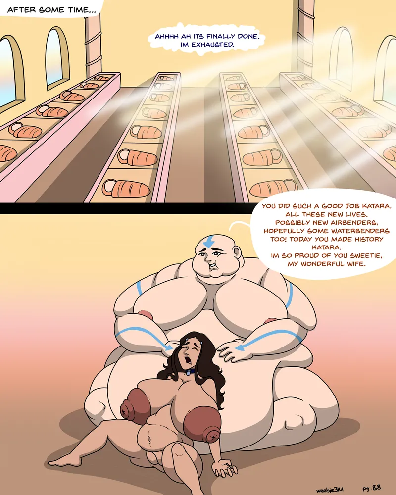 Katara's Pregnancy – Remastered 89