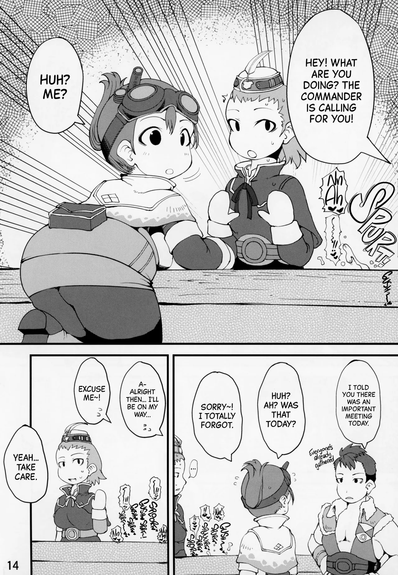 Katsuyoku no Uketsukejou - Decensored 13