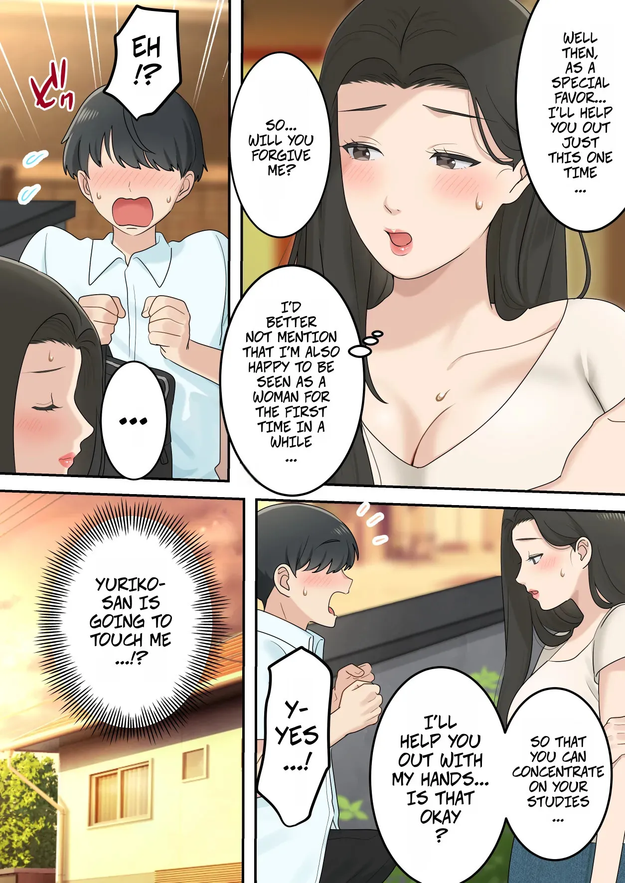 Kawaisugiru Tomodachi no Okaa-san to Kossori Tsukiacchatta Hanashi 14