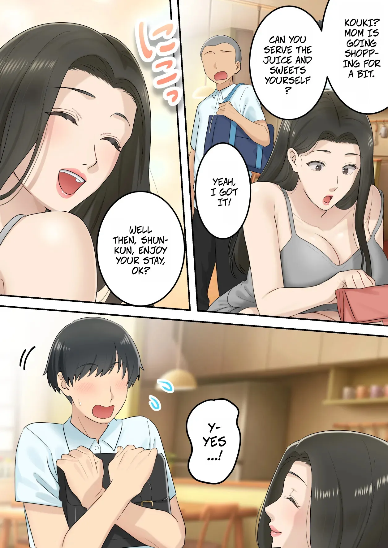 Kawaisugiru Tomodachi no Okaa-san to Kossori Tsukiacchatta Hanashi 3