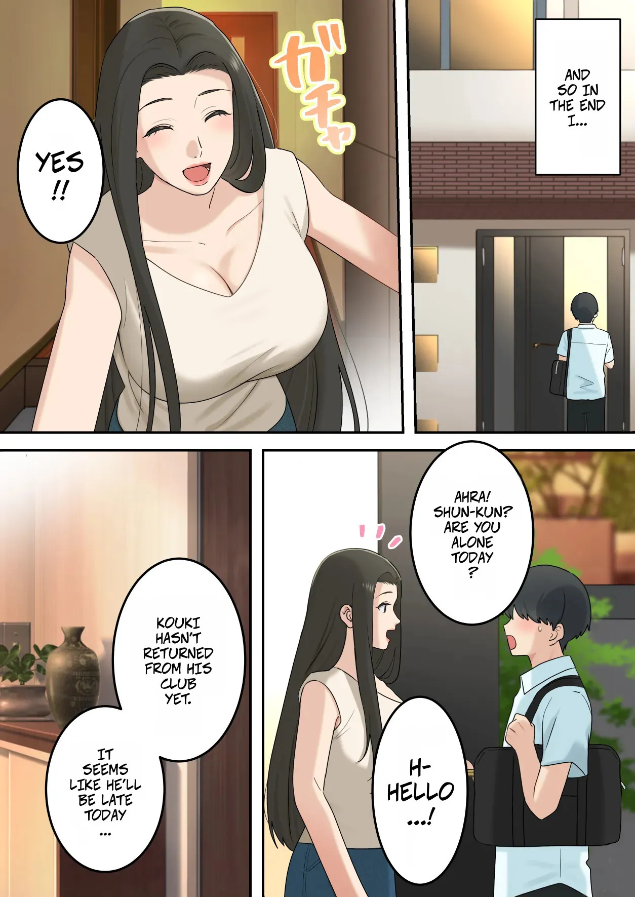 Kawaisugiru Tomodachi no Okaa-san to Kossori Tsukiacchatta Hanashi 8