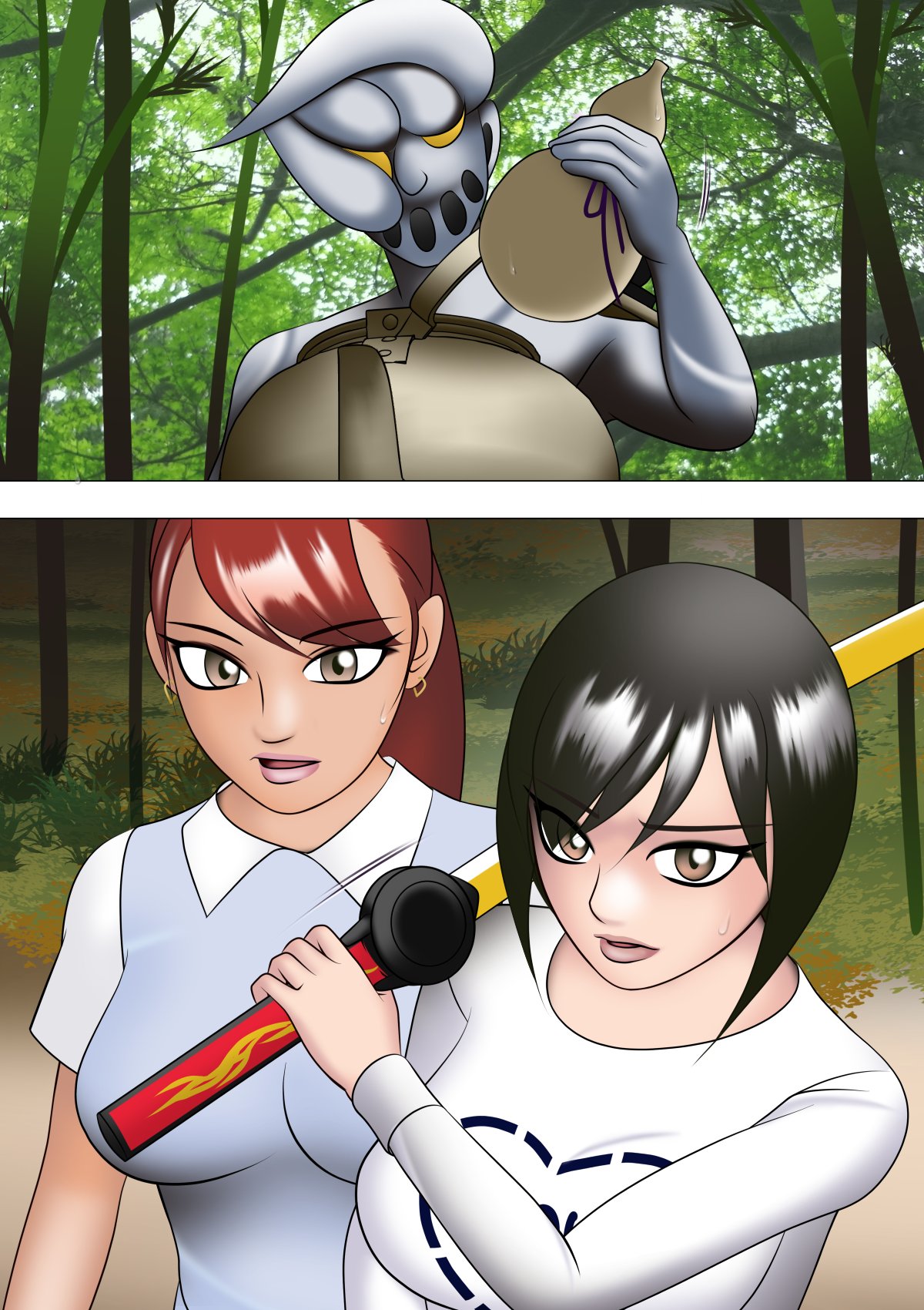 [Kikaidou] Haiboku Hiroin Ringu Auto (Defeated Heroine Ring Out) 61