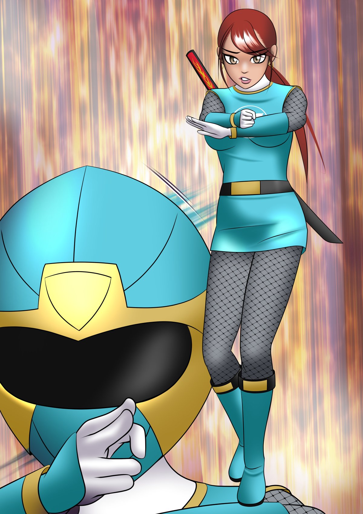 [Kikaidou] Haiboku Hiroin Ringu Auto (Defeated Heroine Ring Out) 64