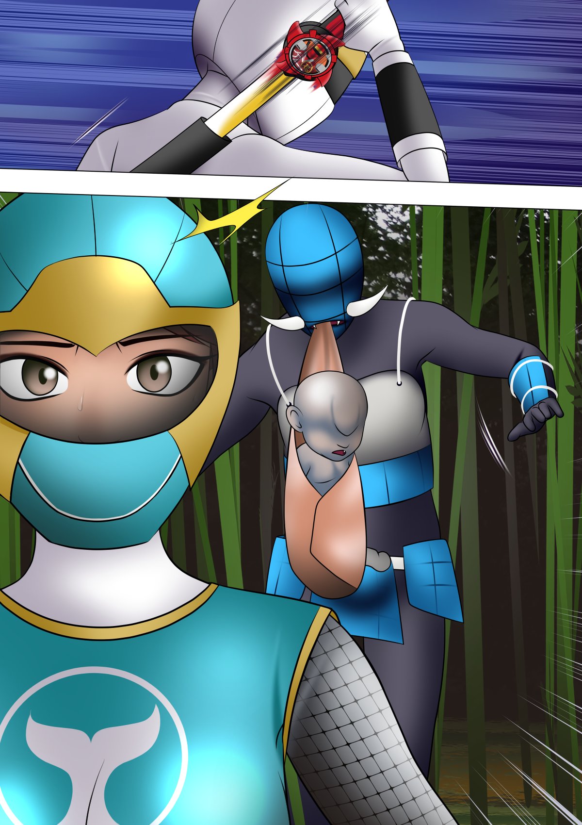 [Kikaidou] Haiboku Hiroin Ringu Auto (Defeated Heroine Ring Out) 68