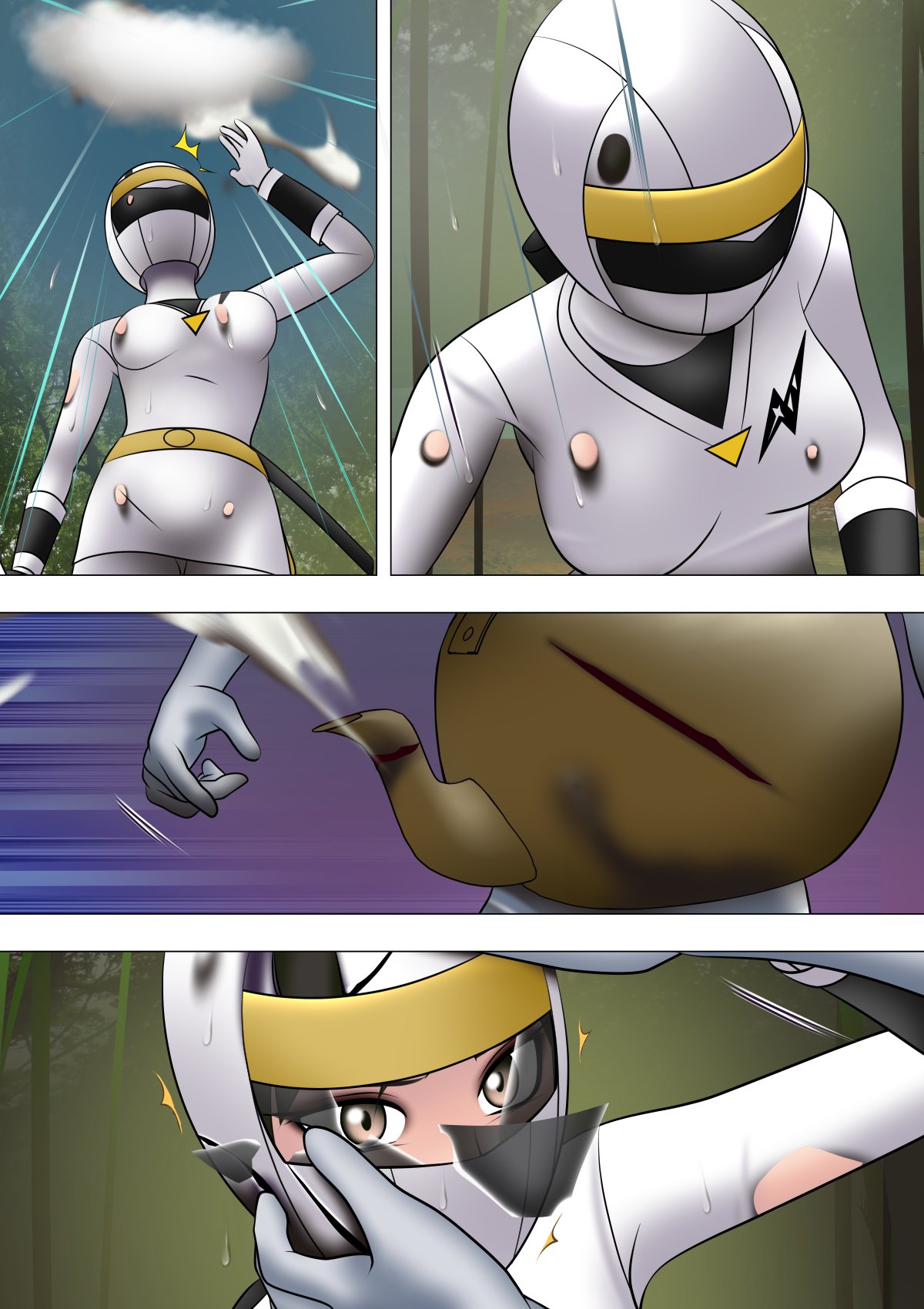 [Kikaidou] Haiboku Hiroin Ringu Auto (Defeated Heroine Ring Out) 78