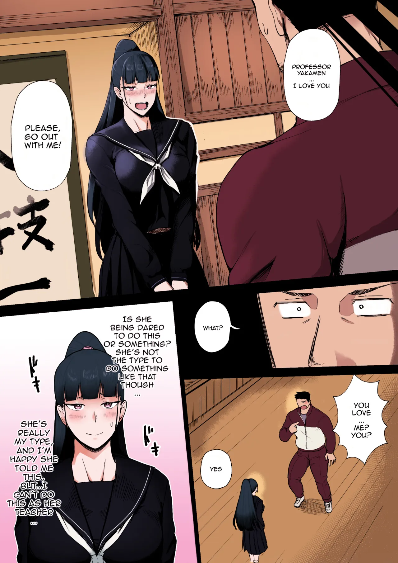 Kimajime na Yuutousei wa, Sensei dake no Mesu ni Naritai. - Colorized 5