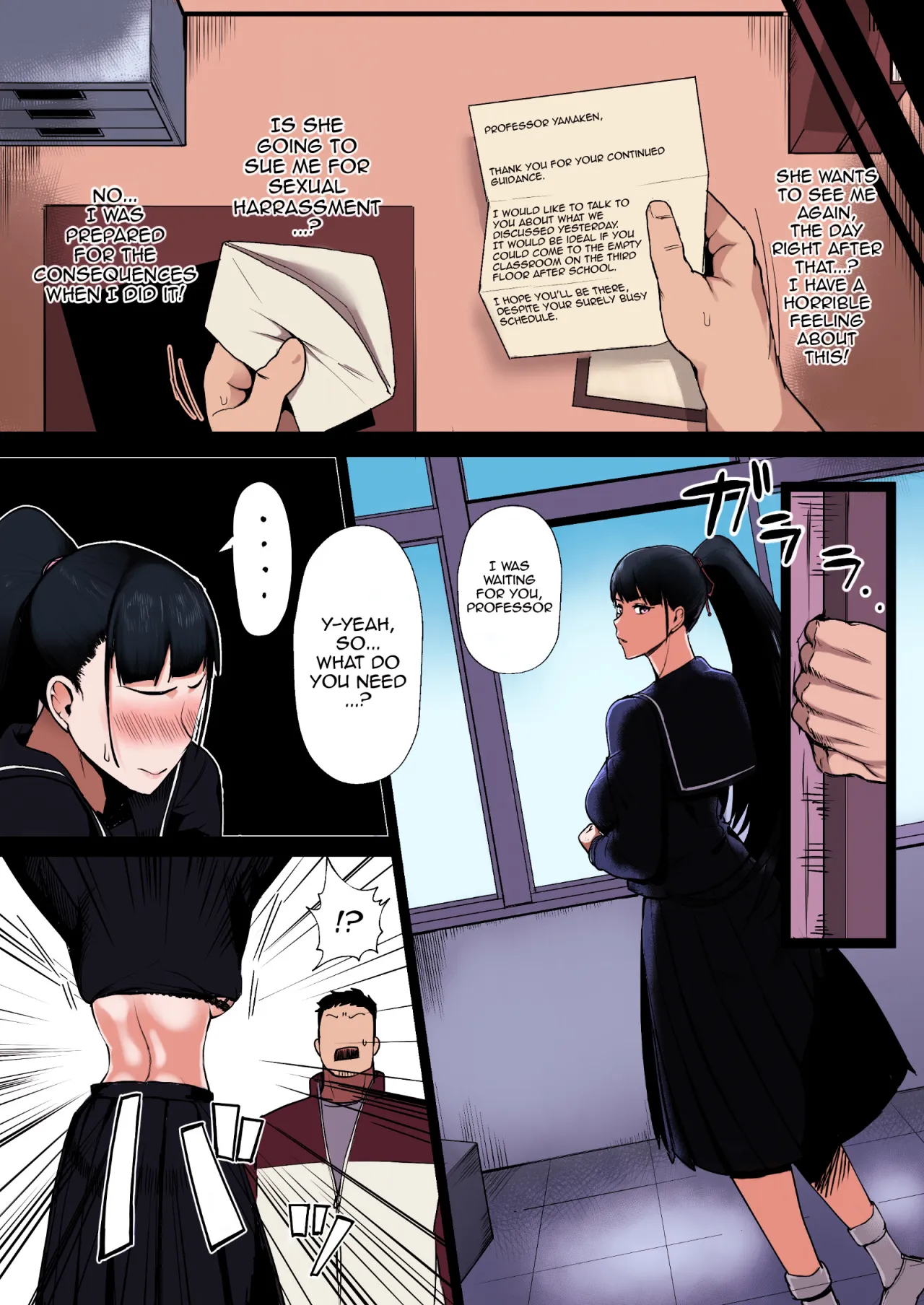 Kimajime na Yuutousei wa, Sensei dake no Mesu ni Naritai. - Colorized 8