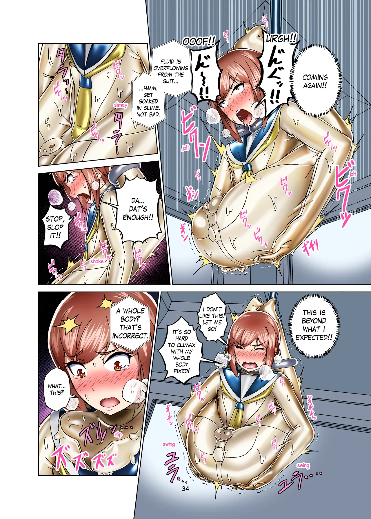 Kimi Senyou Kousoku Kyousei Mesuiki Suit - Colorized 33
